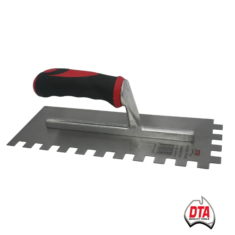 DTA PROFESSIONAL BRIGHT STEEL ADHESIVE TROWEL