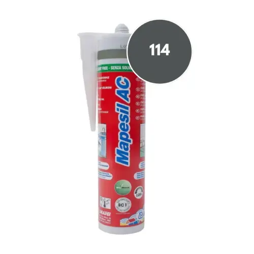 MAPESIL AC SILICON ANTHRACITE 114*